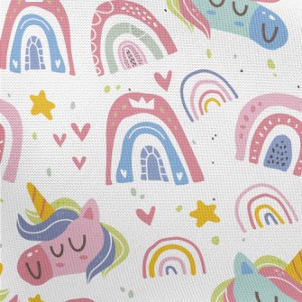 Funny Unicorn Pongee