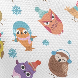 Winter Owl Pongee