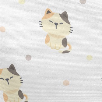 Cute Cat Pongee