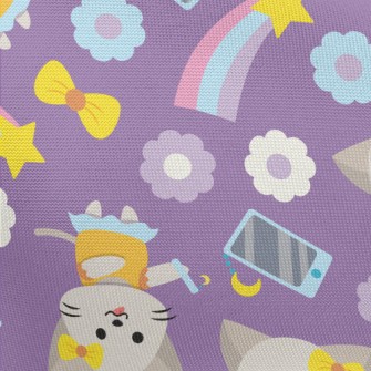 Tech Girl Cat Pongee