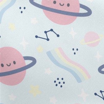 Rainbow Planet Pongee