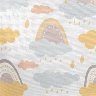 Rainbow Rain Pongee