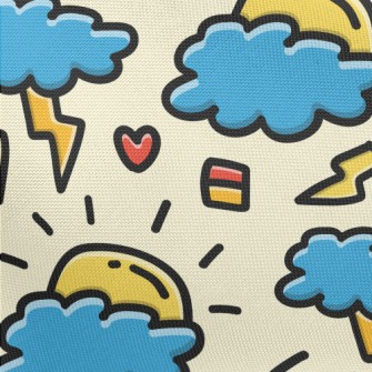 Thundery Rainy Day Pongee