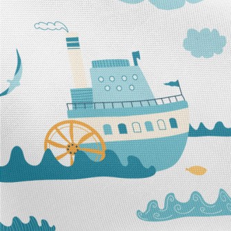 Happy Ship Pongee