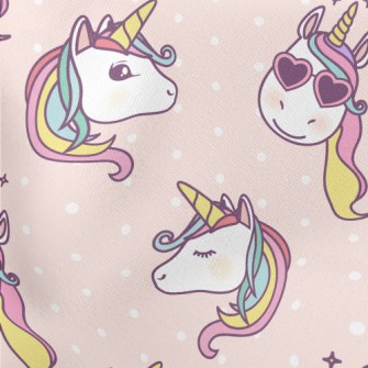 Humorous Unicorn Lightweight Cotton Poplin