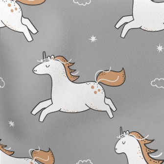 Mercedes Unicorn Lightweight Cotton Poplin