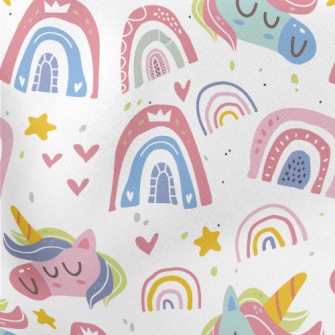 Funny Unicorn Lightweight Cotton Poplin