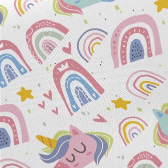 Funny Unicorn Midweight Cotton Poplin