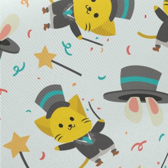 Magician Cat Midweight Cotton Poplin