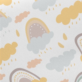 Rainbow Rain Midweight Cotton Poplin