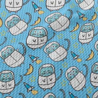 Fat Space Cat Birdseye Piqué