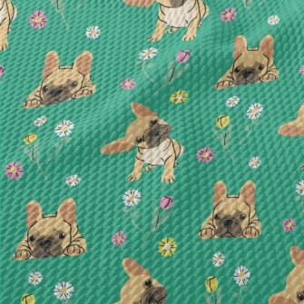 Innocent French Bulldog Birdseye Piqué