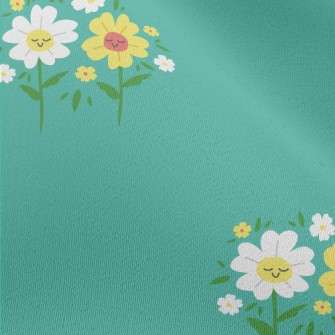 Mini Flowers On The Grassland Chiffon