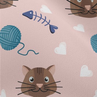 Kitten Fish Bone Yarn Chiffon