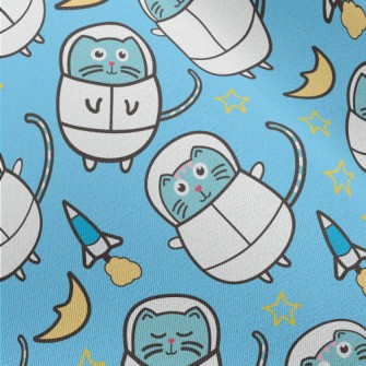 Fat Space Cat Chiffon