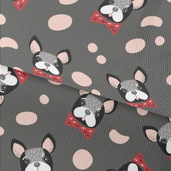 French Bulldog With Bow Tie Waterproof Oxford