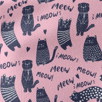 Cat With Changing Expressions Waterproof Canvas