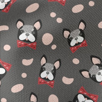 French Bulldog With Bow Tie Waterproof Canvas