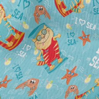 Relaxing Holiday Cat Terry