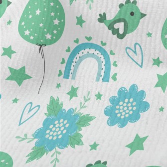 Dreamy Rainbow Bird Terry