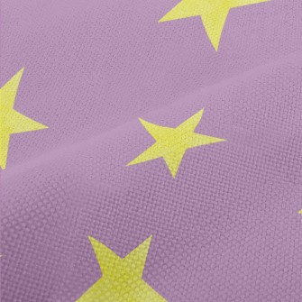 Contrast Yellow Stars Performance Linen