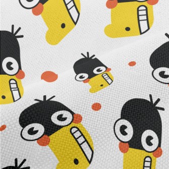 Funny Little Black Duck Performance Linen