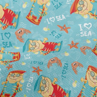 Relaxing Holiday Cat Performance Linen