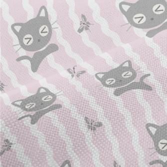 Surprised Expression Cat Performance Linen