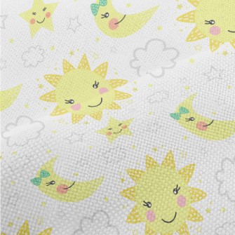 Q Version Moon, Stars And Sun Performance Linen