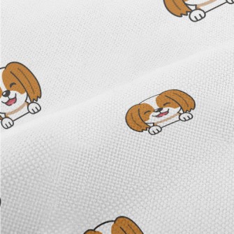 Smiling Big-eared Dog Performance Linen