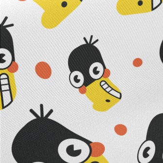 Funny Little Black Duck Twill