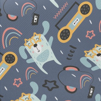 Lively Rock Dog Twill