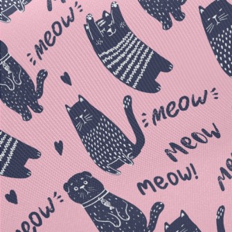 Cat With Changing Expressions Twill