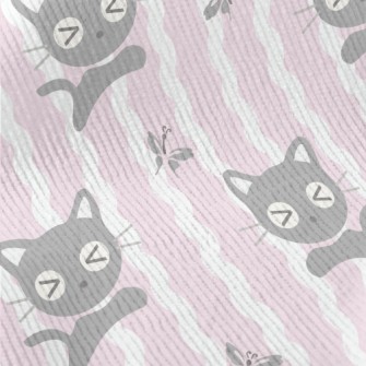 Surprised Expression Cat Standard Corduroy