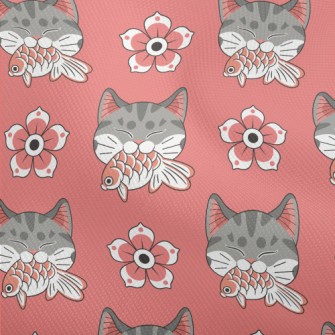 Patterned Cat Koi Dobby