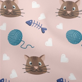 Kitten Fish Bone Yarn Dobby