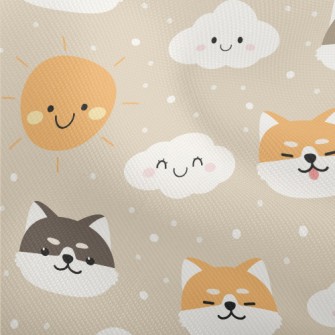 Cute Cloud Shiba Inu Dobby