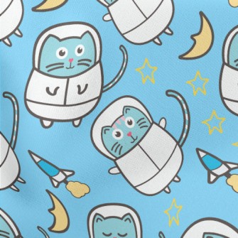 Fat Space Cat Stretch Ponte