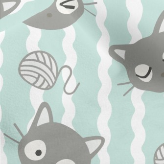 Kitten Yarn Ball Micro Fleece