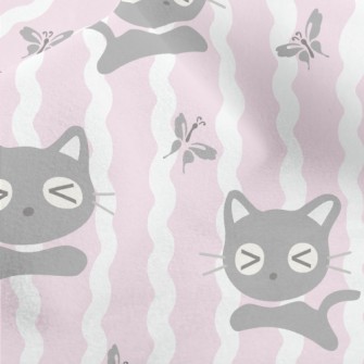 Surprised Expression Cat Micro Fleece