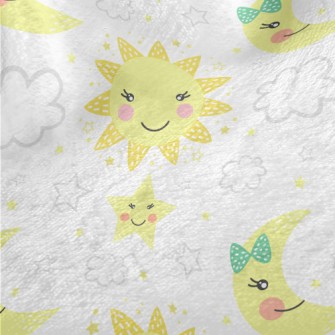 Q Version Moon, Stars And Sun Minky