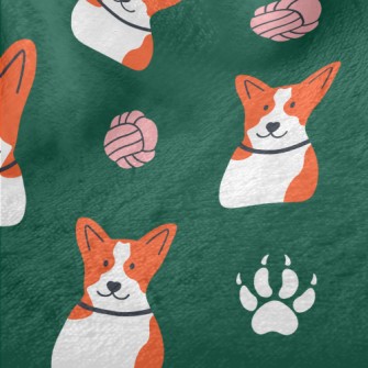Dai Dai Corgi Yarn Minky