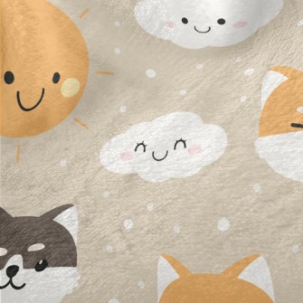 Cute Cloud Shiba Inu Minky