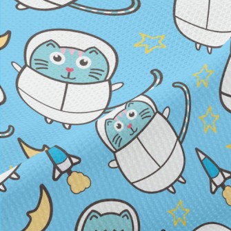 Fat Space Cat Piqué