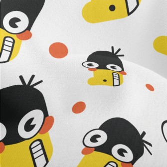 Funny Little Black Duck Lightweight Performance Linen