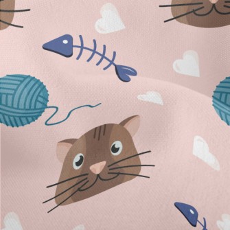 Kitten Fish Bone Yarn Lightweight Performance Linen