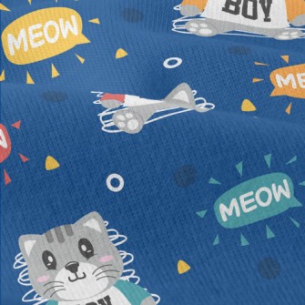 Sports Little Gray Cat Modern Jersey