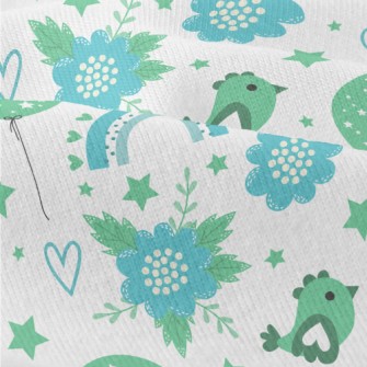 Dreamy Rainbow Bird Modern Jersey