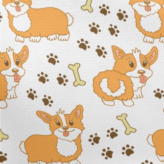 Curly Corgi Pongee