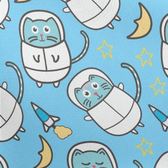 Fat Space Cat Pongee